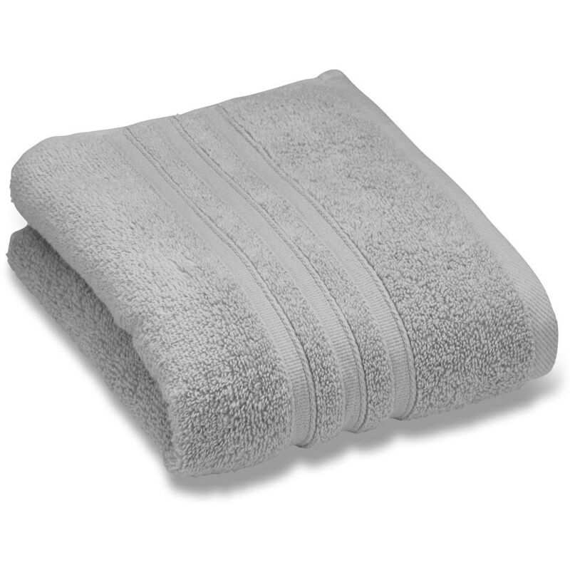 foto del prodotto zero twist viso in coppia, cotone, crema, cotone, argento, asciugamano mani catherine lansfield