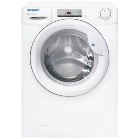 foto del prodotto zerowatt lavatrice standard oz128te s 8 kg classe d centrifuga 1200 giri