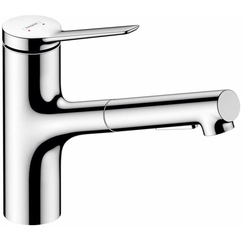 foto del prodotto zesis m33 - miscelatore da lavello con doccetta estraibile, cromo 74820000 - hansgrohe