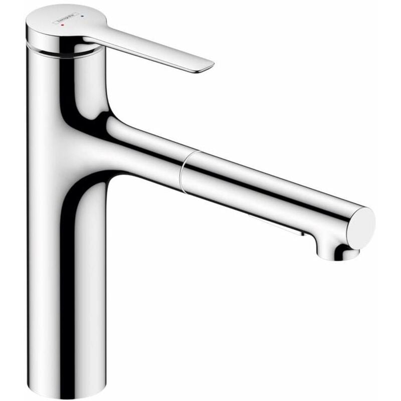 foto del prodotto zesis m33 miscelatore da lavello con doccetta estraibile, cromo 74822000 hansgrohe
