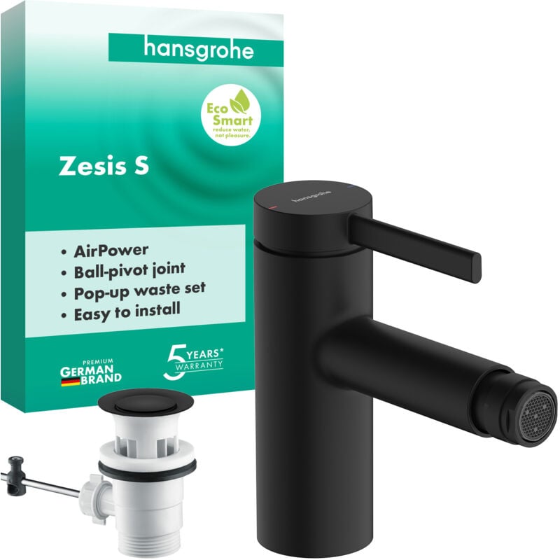 foto del prodotto zesis s mitigeur monocommand pour bidet avec vidage à - hansgrohe