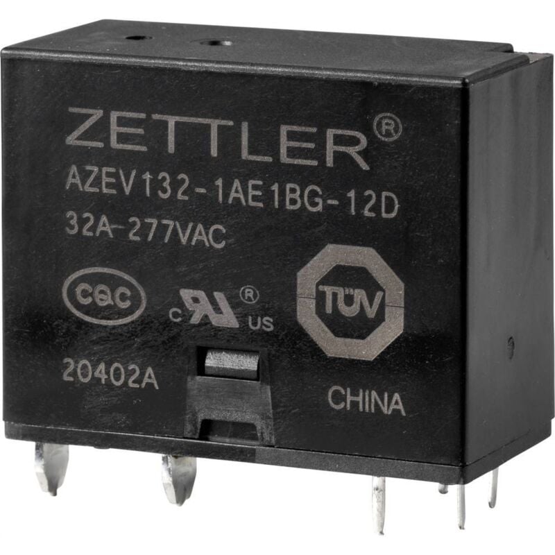 foto del prodotto zettler electronics - azev132-1ae1bg-12d power relè 12 v dc 32 a 1 na 1 pz.