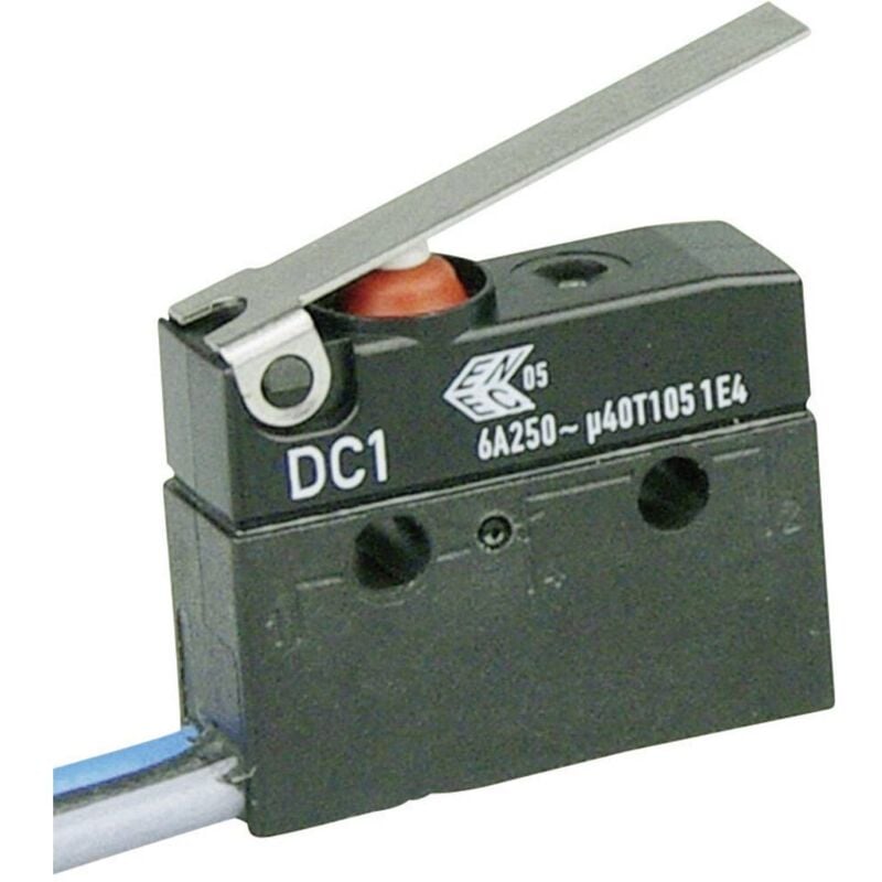foto del prodotto zf dc1c c3lc microinterruttore dc1c c3lc 250 v ac 6 a 1 x on on ip67 momentaneo 1 pz.