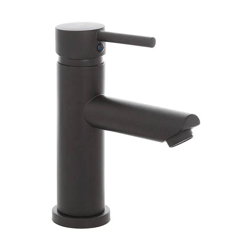 foto del prodotto zik miscelatore lavabo york nero opaco