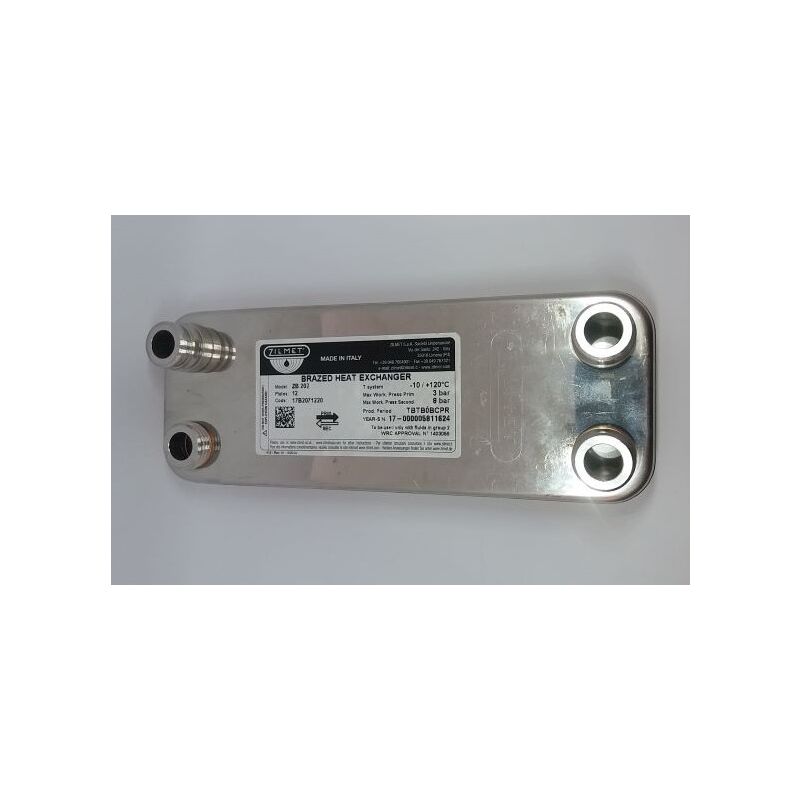 foto del prodotto zilmet scambiatore sanitario compatibile vaillant