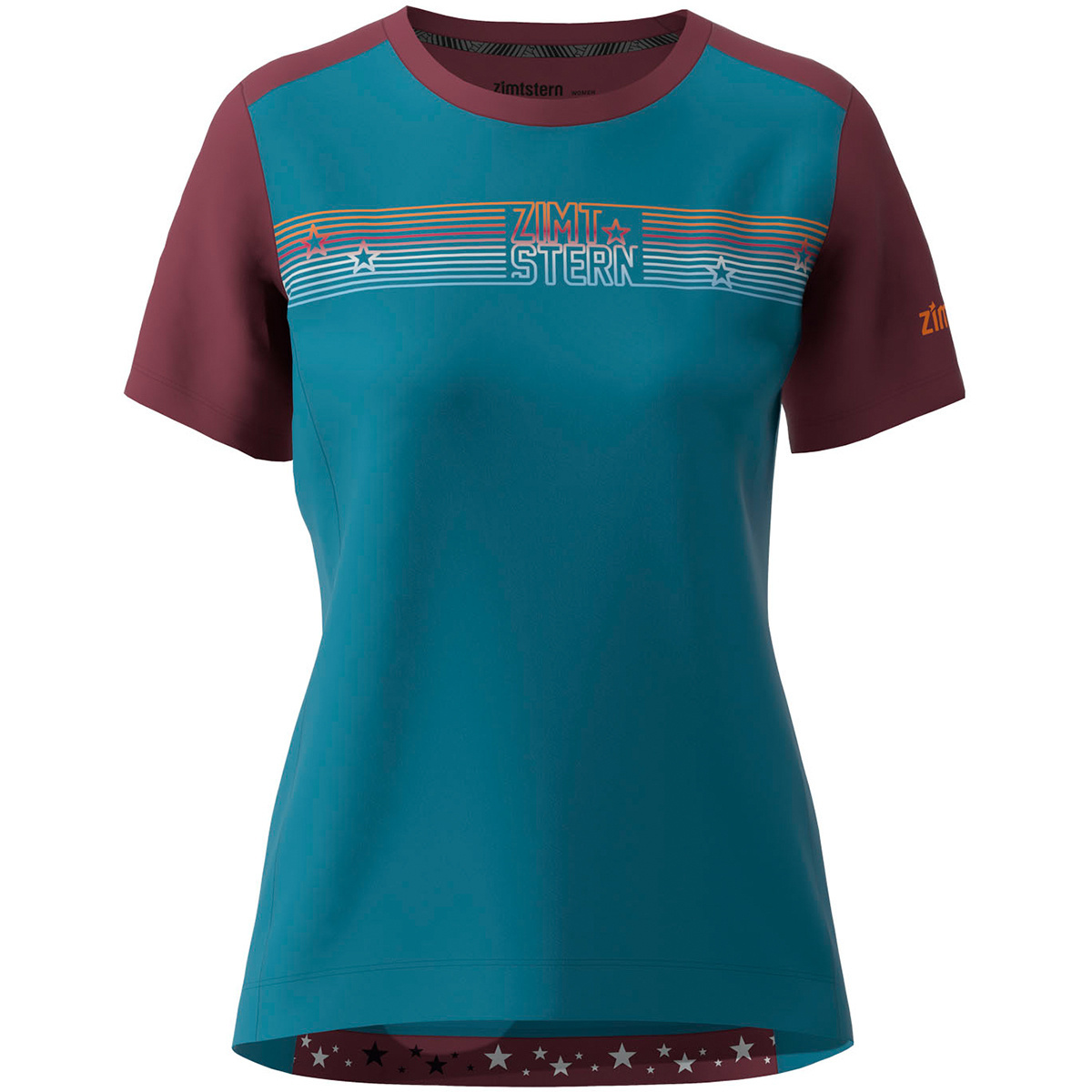 foto del prodotto zimtstern donna maglia trailflowz ss