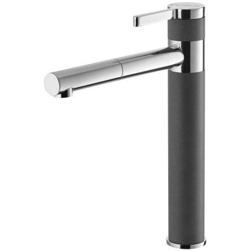 foto del prodotto zina miscelatore da lavello, steel 1129060 alveus