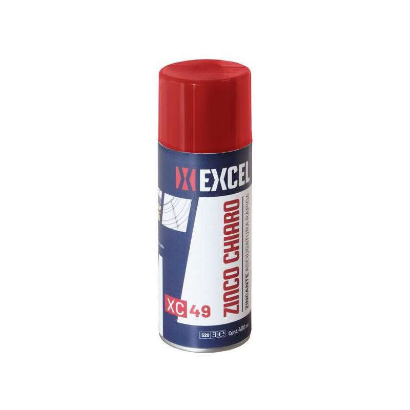 foto del prodotto zinco chiaro spray ml 400 excel 11355