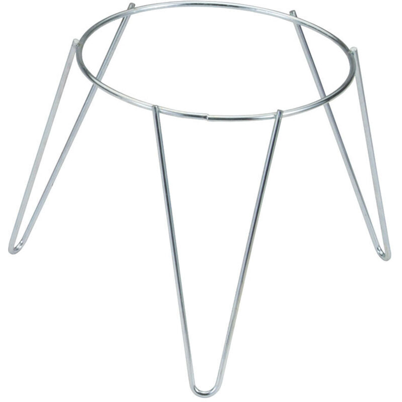 foto del prodotto zingu steel garden holder bianco sv03060 sauvic 16 cm altezza 22 cm spessore 5 mm produzione nazionale