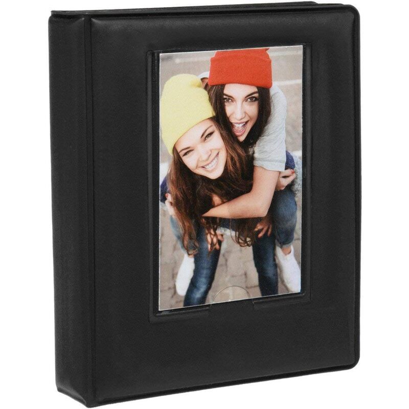foto del prodotto zink album fotografico 2x3 album fotografico mini da 64 tasche con coperchio trasparente per finestra per carta fotografica zero ink 2x3 