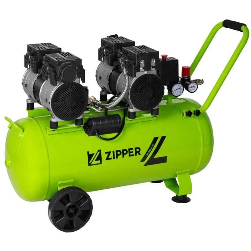 foto del prodotto zipper compressore aria silenziato 50 lt 8 bar zi com50si