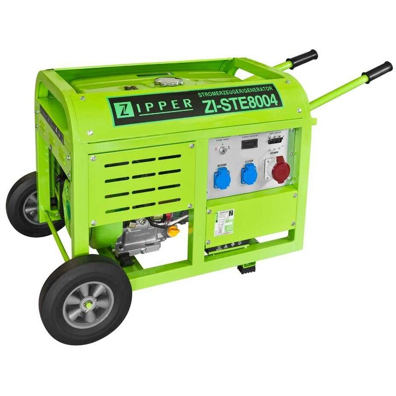 foto del prodotto zipper generatore di corrente 9300w 2 prese 230v 1 presa 400v zi ste8004