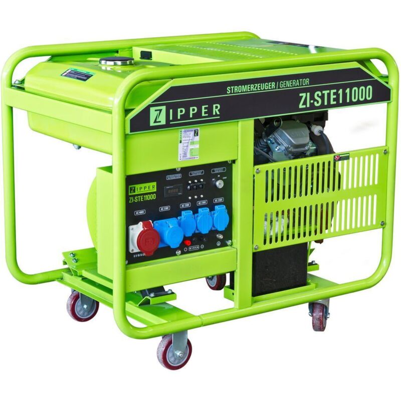 foto del prodotto zipper generatore di corrente e start 12000 w zi ste11000