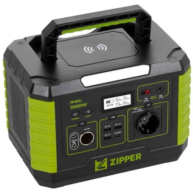 foto del prodotto zipper generatore di corrente solare 1000 w zi ps1000