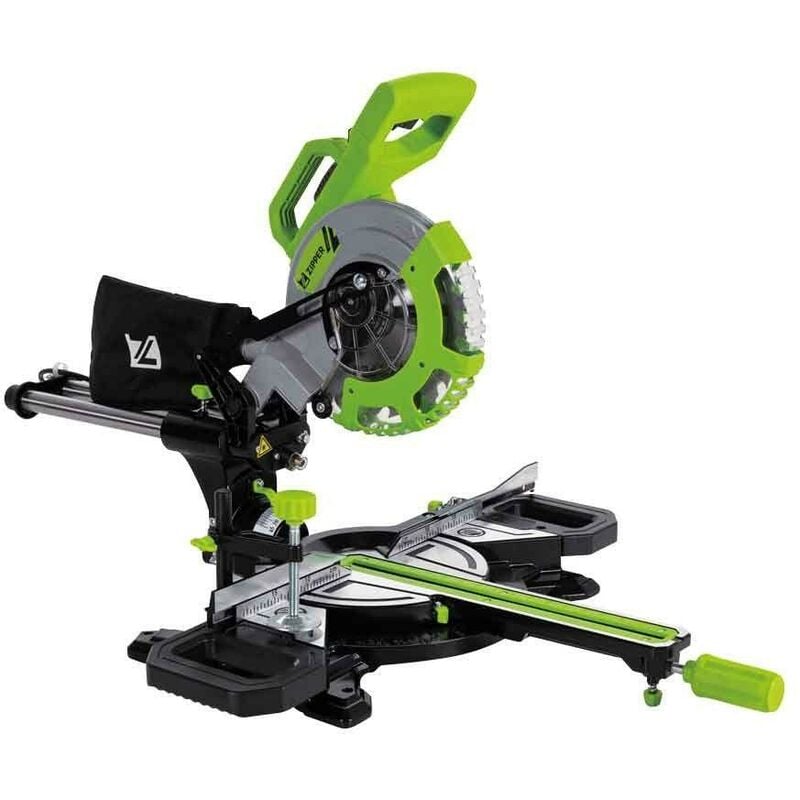 foto del prodotto zipper troncatrice radiale legno alluminio plastica 1700w 120mm zi kgs210ds