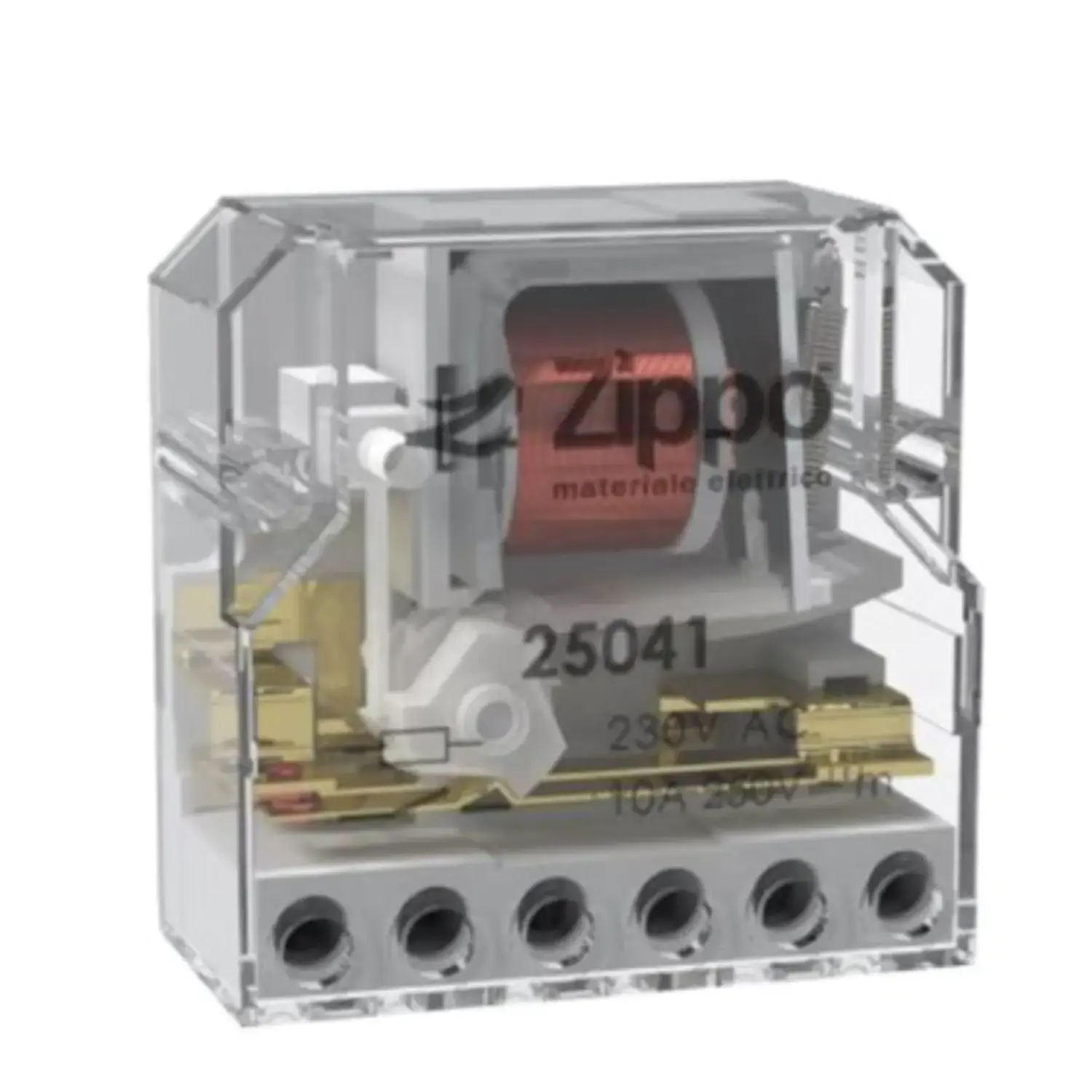 foto del prodotto zippo relè commutatore passo passo 230v 4 sequenze ad impulsi 2 na