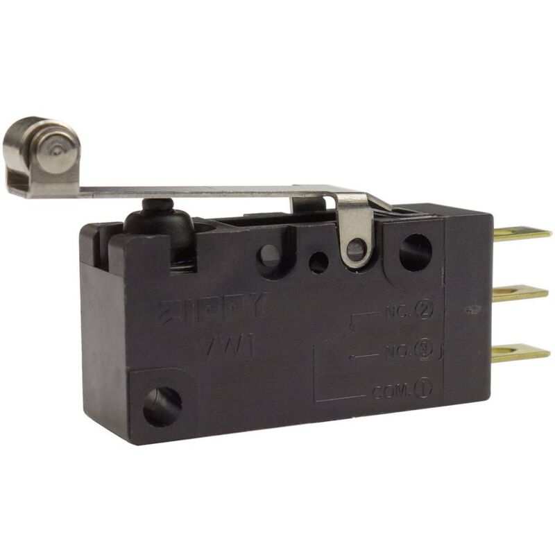foto del prodotto zippy vw1 10s1 06d3 z microinterruttore vw1 10s1 06d3 z 250 v ac 10 a 1 x on on momentaneo 1 pz.