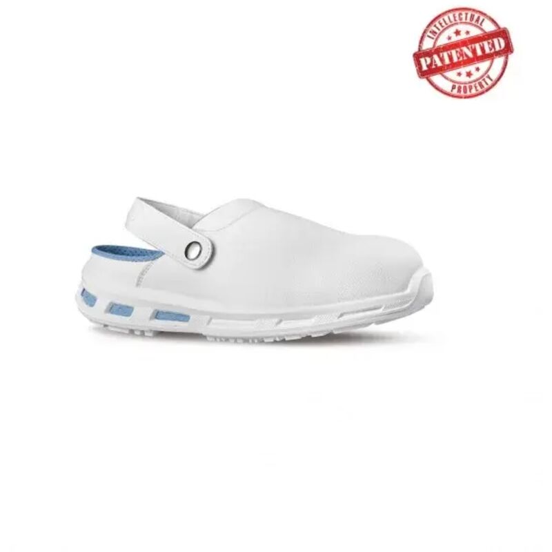 foto del prodotto zoccoli antinfortunistici u power red lion moon bianco 36