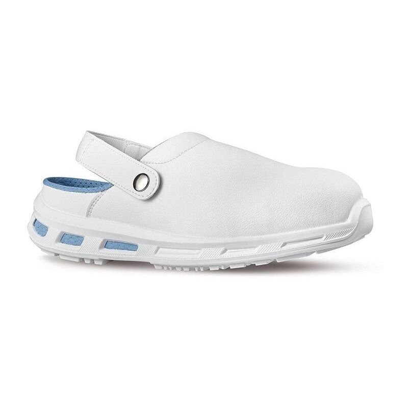 foto del prodotto zoccoli antinfortunistici u power red lion moon bianco 43