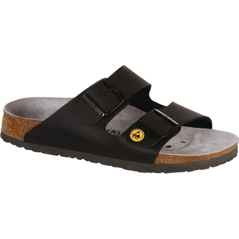 foto del prodotto zoccolo arizona esd taglia 42 nero materiale esterno birko flor en 61340 birkenstock