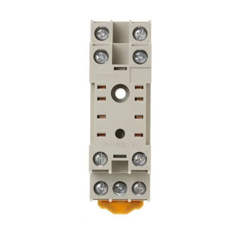 foto del prodotto zoccolo plastica per rel my2 marca omron codice omrpyf08anbyomz168
