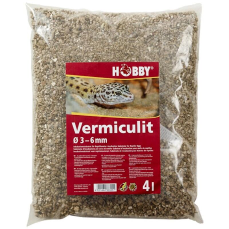 foto del prodotto zolux hobby vermiculite 4 litri granulometria 3 6mm substrato d incubazione per uova di rettili