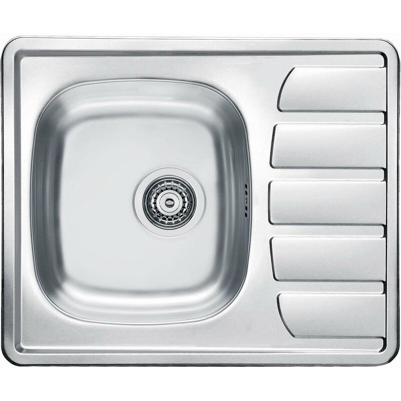 foto del prodotto zoom lavello 62x50 cm, acciaio inox 1098940 alveus