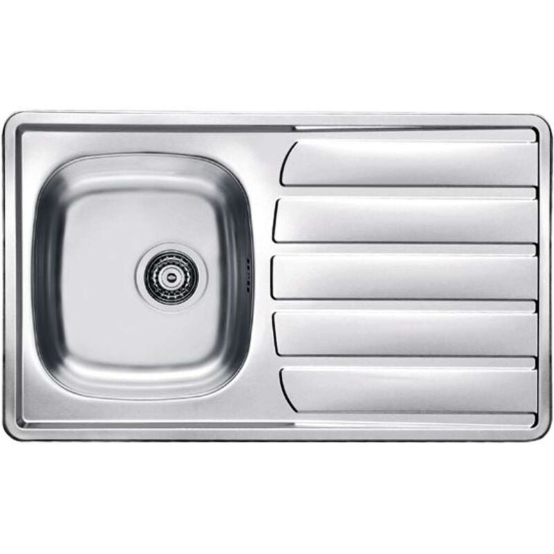 foto del prodotto zoom lavello 86x50 cm, acciaio inox 1098773 alveus