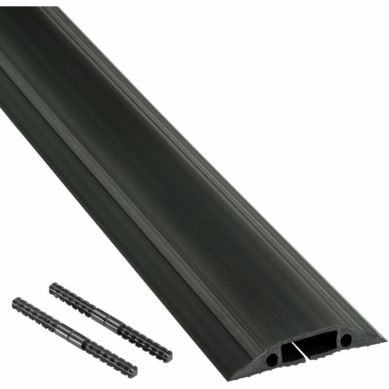 foto del prodotto zoro select d line fc83b canalina pavimento, canalette elettriche, passacavi calpestabile, passacavo a pavimento cavit per cavi 30mm