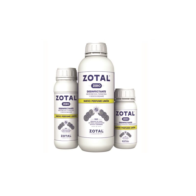 foto del prodotto zotal zero disinfettante zero per uso domestico e industriale con un odore di limone 1 l