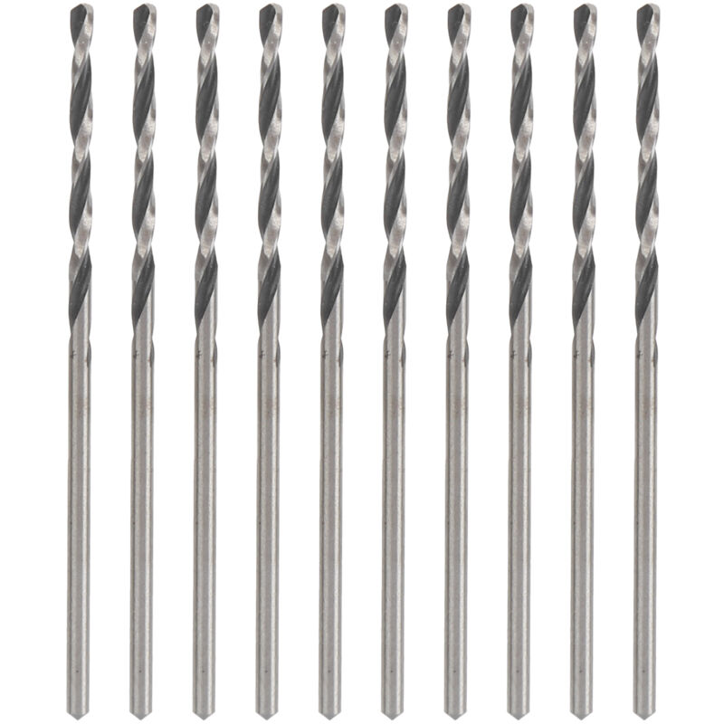 foto del prodotto zoternen 10 punte da trapano elicoidali con codolo dritto per utensili di perforazione per punzonatura di perline di gioielli 1,6 mm