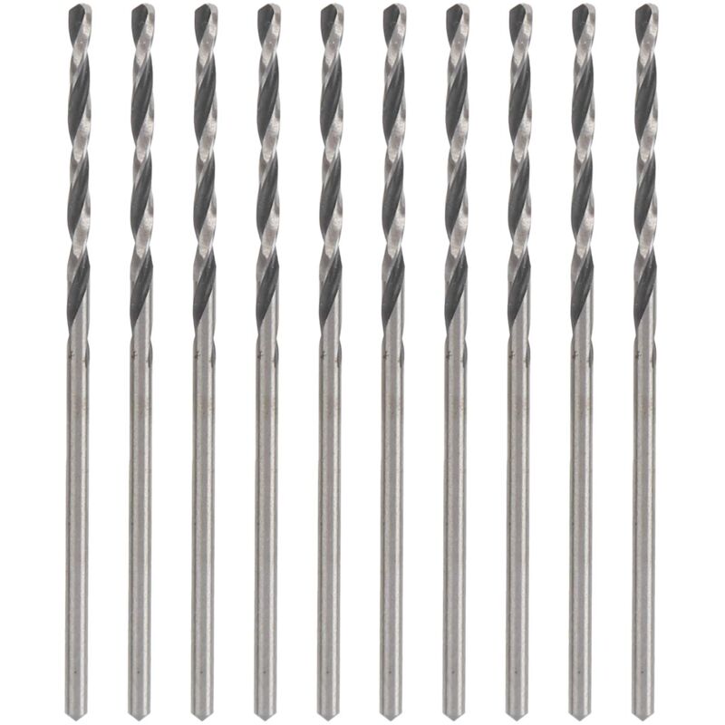 foto del prodotto zoternen 10 punte da trapano hss da 1,6 mm, punte elicoidali a gambo dritto, punte da trapano per gioielli, trapani manuali per perline di