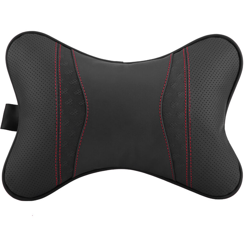 foto del prodotto zoternen accessori auto cuscino per il riposo dell auto in pelle cuscino per il poggiatesta del sedile poggiatesta per il collo supporto per