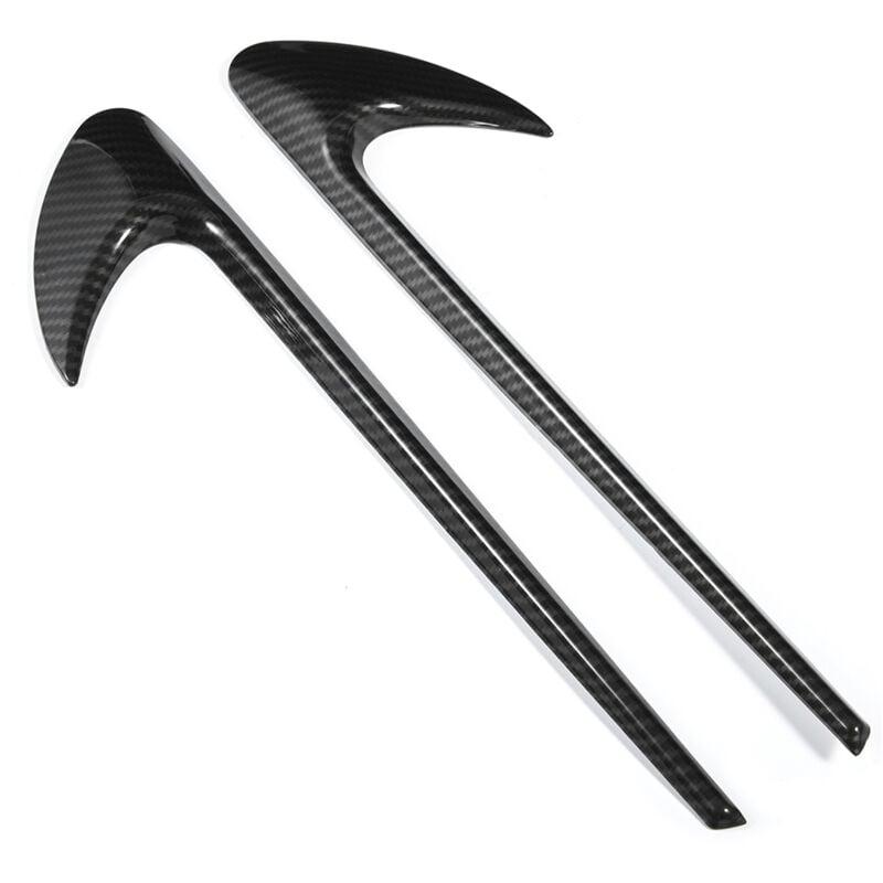 foto del prodotto zoternen adesivi per parafanghi per auto decorazione stile fibra di carbonio adatto per mercedes benz classe ces cls w205 w213