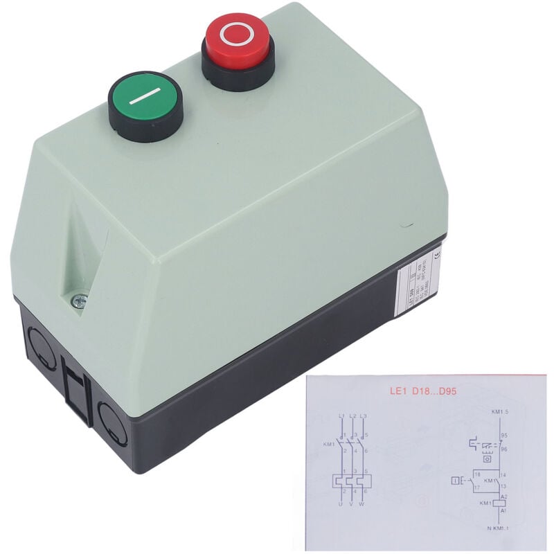 foto del prodotto zoternen avviatore magnetico per motore elettrico ip55 interruttore di controllo avviamento impermeabile monofase 220 230 v 3 380 400 v