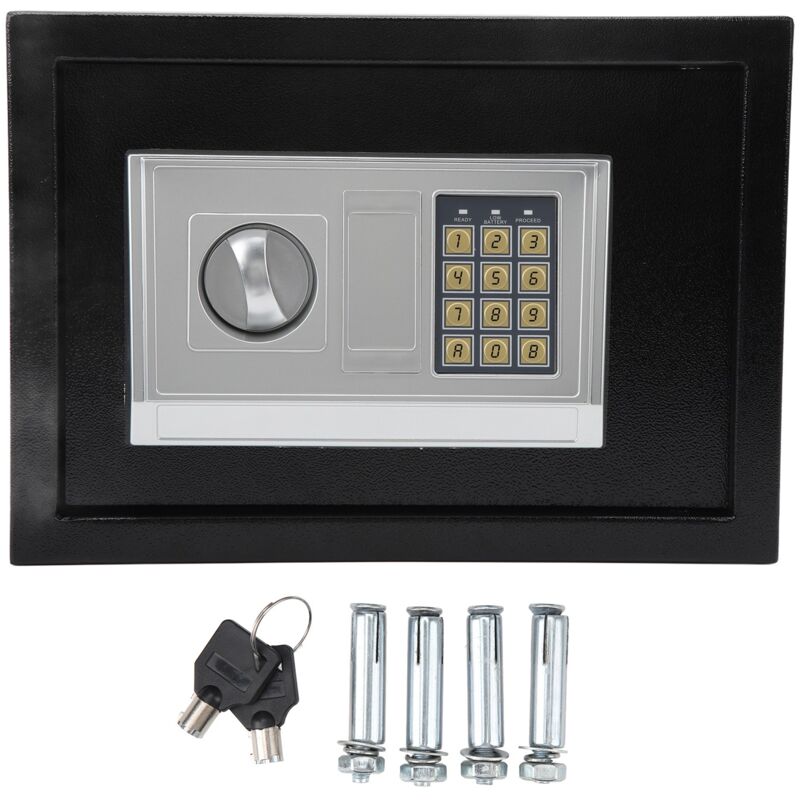foto del prodotto zoternen cassetta di sicurezza digitale password e chiave di sblocco custodia elettronica armadio di sicurezza domestico multifunzionale