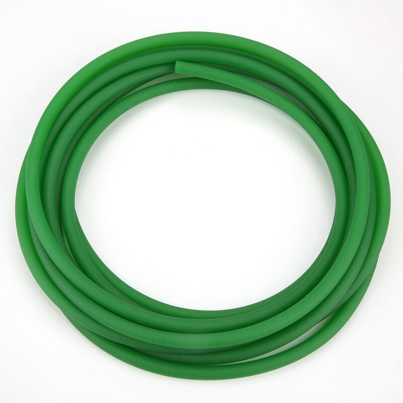 foto del prodotto zoternen cinghia tonda in poliuretano pu con superficie ruvida verde per trasmissione 8 mm 5 m 