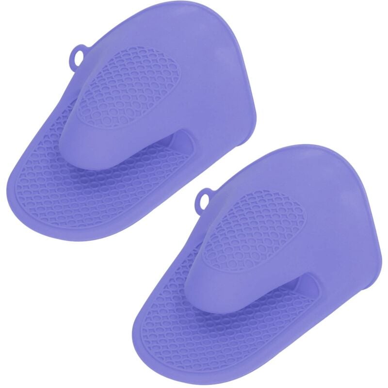 foto del prodotto zoternen confezione da 2 guanti da forno in silicone, guanti da cucina resistenti al calore, mini guanti da forno spessi, guanti da cucina