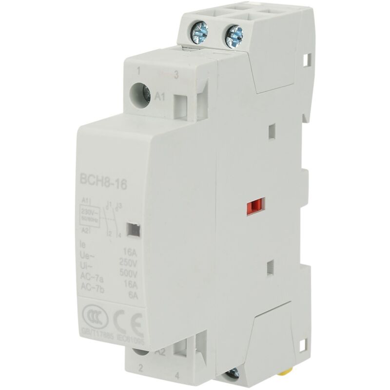 foto del prodotto zoternen contattore di risparmio energetico 2p 16a 220v 230v dimensioni compatte per ufficio e casa