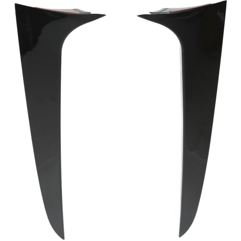 foto del prodotto zoternen coppia alettone spoiler laterale lunotto posteriore sinistro destro nero lucido di ricambio per x3 f25 2011 2017
