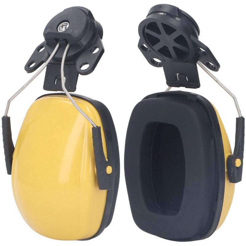 foto del prodotto zoternen cuffie antirumore per casco di sicurezza, protezione acustica in pvc, ottimo accessorio per casco protettivo, protezione acustica per casco