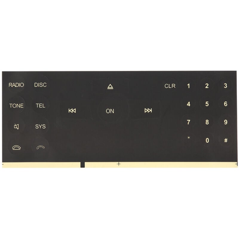 foto del prodotto zoternen decalcomanie per adesivi per pulsanti cd per autoradio per accessori auto mercedes benz 2008 2014