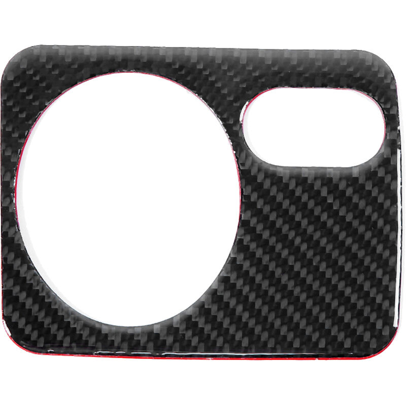 foto del prodotto zoternen decorazione per interni auto, pannello interruttori fari in fibra di carbonio, rivestimento del telaio