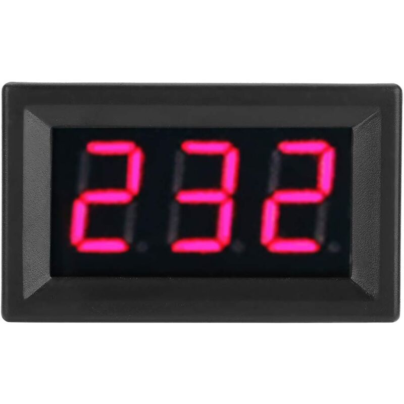 foto del prodotto zoternen display a led voltmetro digitale misuratore di tensione voltmetro digitale led 70 380v ac voltmetro amperometro 0,36 voltmetro pannello di