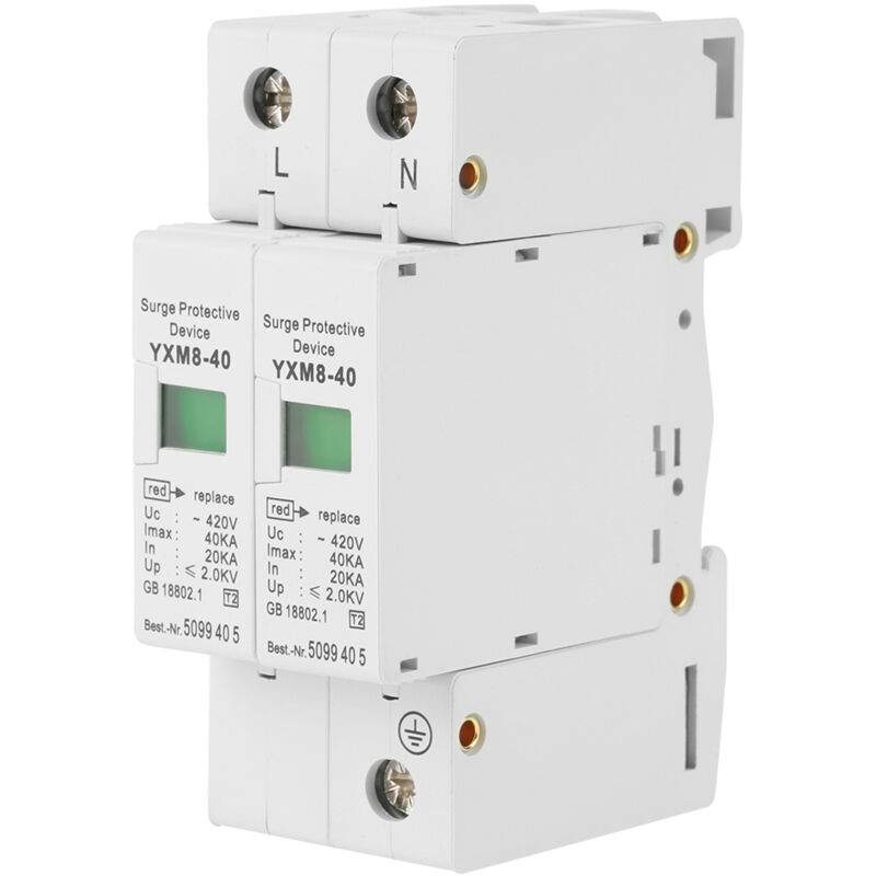 foto del prodotto zoternen dispositivo di arresto domestico, comodo da essere colpito da un fulmine dispositivo a bassa tensione per dc 420v 40ka