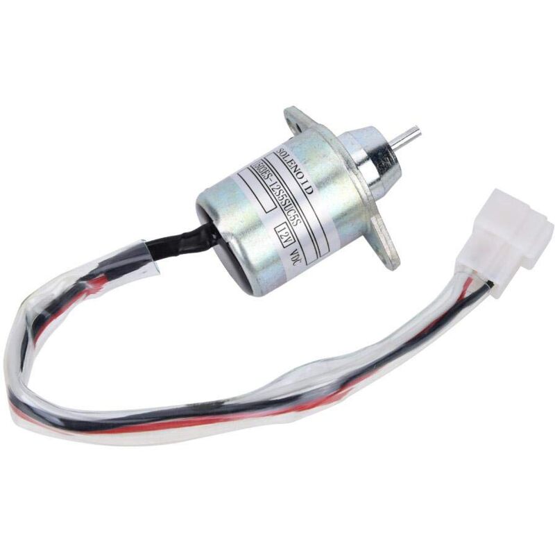 foto del prodotto zoternen elettrovalvola di arresto 1503es 12s5suc5s 12v accessorio per escavatore adatto per elettrovalvola di arresto yanmar