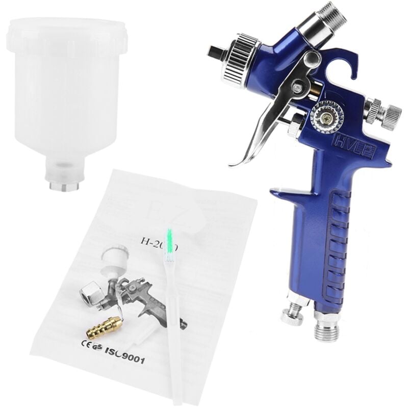 foto del prodotto zoternen h 2000a pistola a spruzzo pneumatica professionale con ugello da 1,0 mm e 125 ml per la riparazione della verniciatura dell auto 1,0 mm 