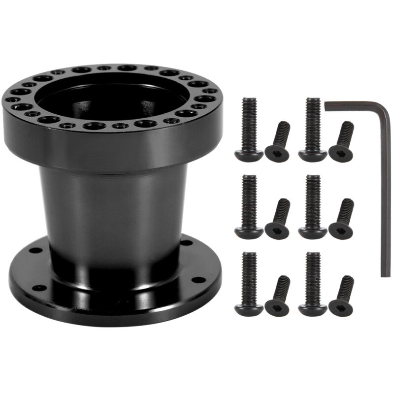 foto del prodotto zoternen kit adattatore distanziatore in alluminio per mozzo volante universale da 3 pollici nero 