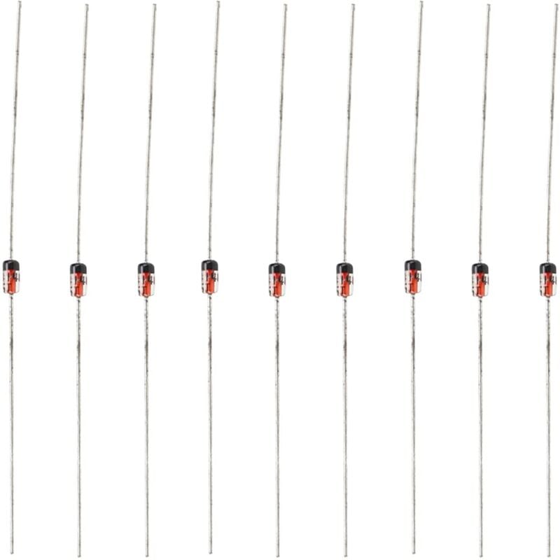 foto del prodotto zoternen kit assortimento di diodi in alluminio silicio 1n4148, 200 ma e 100 v, 500 pezzi, diodi ad azione rapida componente elettronico