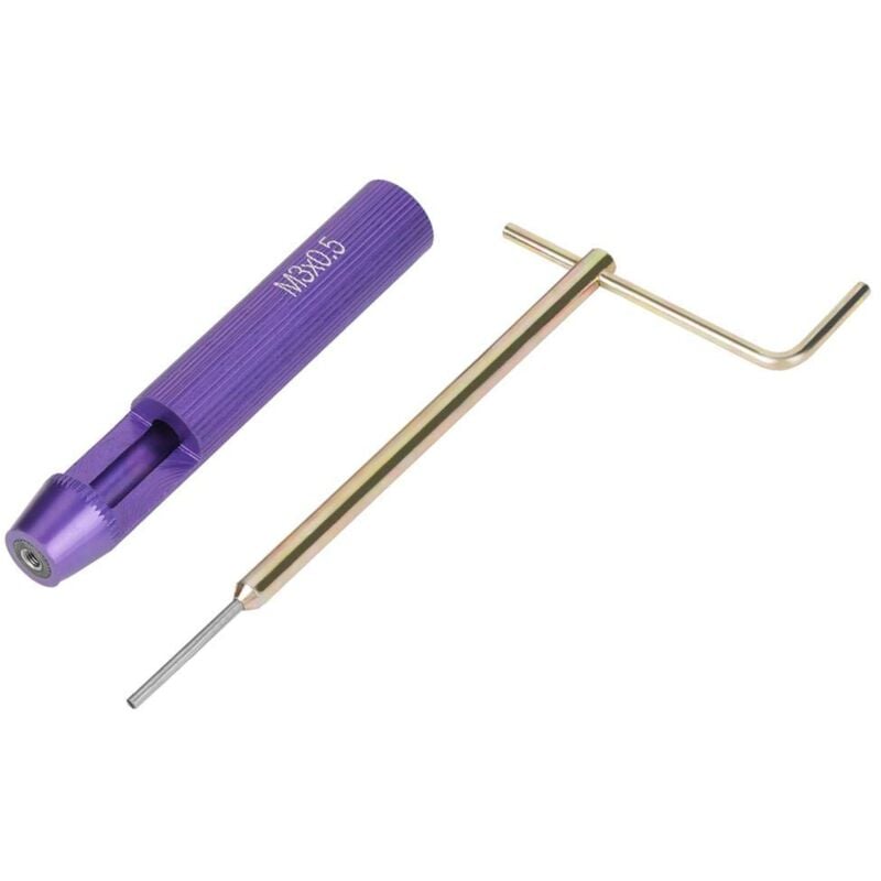 foto del prodotto zoternen kit di riparazione filettature da 50 pezzi, set di utensili manuali, set di utensili integrati, acciaio inossidabile, tipo elicoidale m3 x